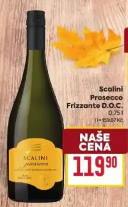 Billa Scalini Prosecco nabídka