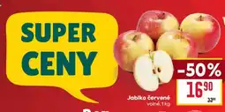 Billa Jablkové červené nabídka