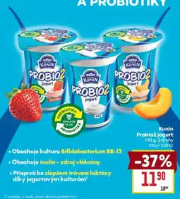 Billa Kunín Probio2 jogurt nabídka