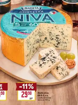 Billa Madeta zlatá niva nabídka