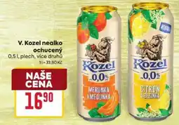 Billa Kozel nealko ochucený nabídka