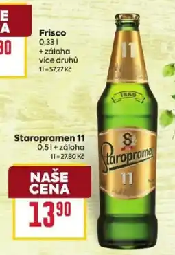 Billa Staropramen 11 nabídka