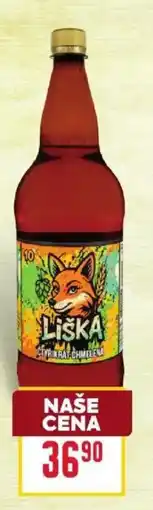 Billa Liška čtyřikrát chmelená nabídka