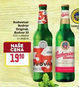 Billa Budweiser Budvar Original, Budvar 33 nabídka