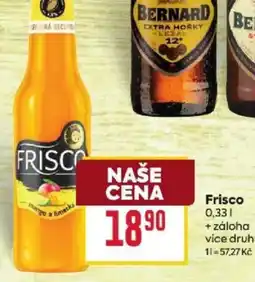 Billa Frisco mango a limetka nabídka