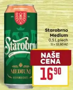 Billa Starobrno Medium nabídka