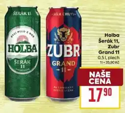 Billa Holba Šerák 11 Zubr Grand 11 nabídka