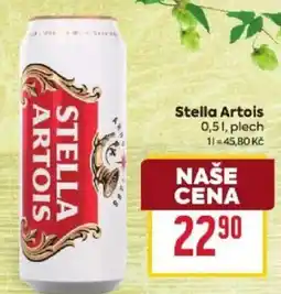 Billa Stella Artois nabídka