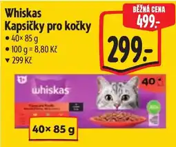 Albert Whiskas kapsičky pro kočky nabídka