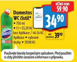 Albert Domestos WC čistič nabídka