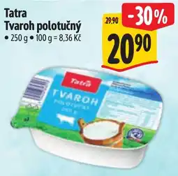 Albert Tatra tvaroh polotučný nabídka
