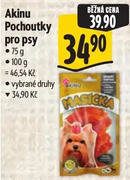 Albert Akinu pochoutky pro psy nabídka