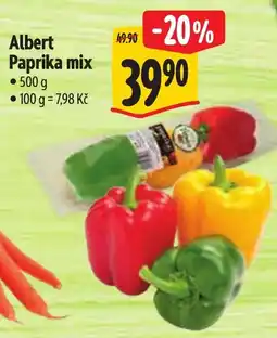 Albert Albert Paprika mix nabídka