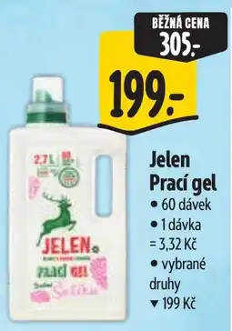 Albert Jelen prací gel nabídka