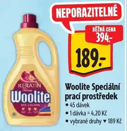 Albert Woolite Speciální prací prostředek nabídka