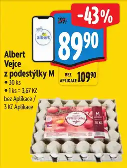 Albert Albert Vejce z podestýlky M nabídka