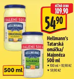 Albert Hellmann's Tatarská omáčka nabídka