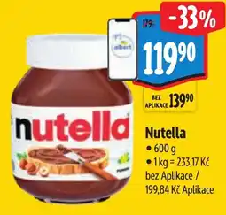 Albert Nutella nabídka
