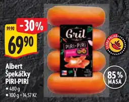Albert Albert špekáčky piri-piri nabídka
