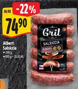 Albert Albert Salsiccia nabídka