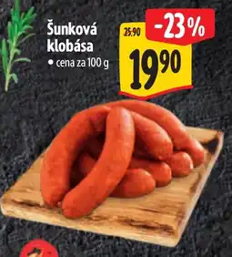 Albert Šunková klobása nabídka