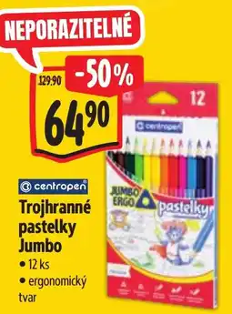 Albert centropen trojhranné pastelky jumbo nabídka