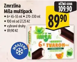 Albert Míša zmrzlina nabídka