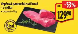 Albert Vepřová panenská svíčková nabídka