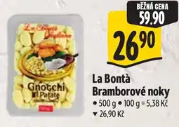 Albert La Bontà bramborové noky nabídka