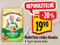 Albert Babiččina volba Mouka nabídka