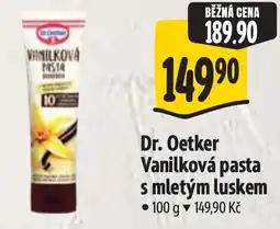 Albert Dr. Oetker Vanilková pasta s mletým lusekem nabídka