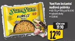 Albert YumYum kuřecí příchut nabídka