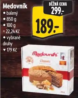 Albert Medovník nabídka