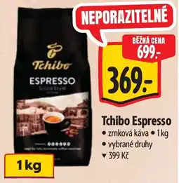 Albert Tchibo Espresso nabídka