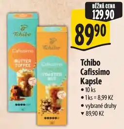 Albert Tchibo Cafissimo Kapsle nabídka