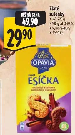 Albert Opavia zlaté esíčka se skořicí a kakaem nabídka
