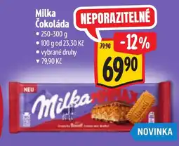 Albert Milka čokoláda nabídka