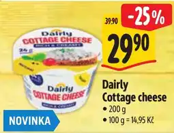Albert Dairly cottage cheese nabídka
