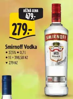 Albert Smirnoff Vodka nabídka