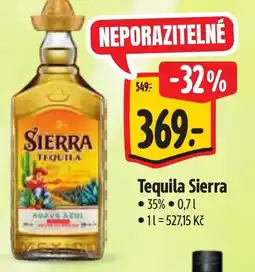 Albert Tequila Sierra nabídka