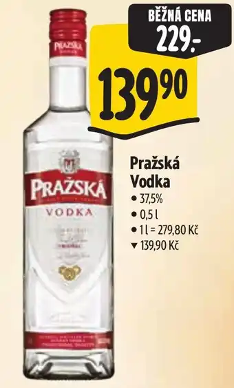 Albert Pražská Vodka nabídka