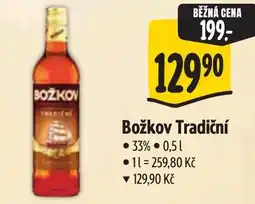Albert Božkov Tradiční nabídka