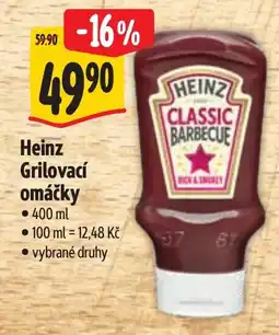 Albert Heinz Grilovací omáčky nabídka