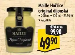 Albert Maille hořčice original dijonská nabídka