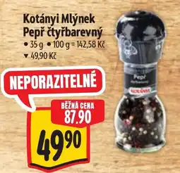 Albert Kotányi pepř čtyřbarevný nabídka