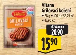 Albert Vitana grilovací koření nabídka