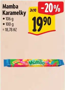 Albert Mamba Karamelky nabídka