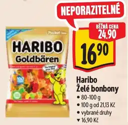 Albert Haribo želé bonbony nabídka