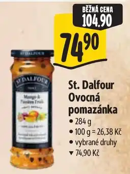 Albert St. Dalfour Ovocná pomazánka nabídka
