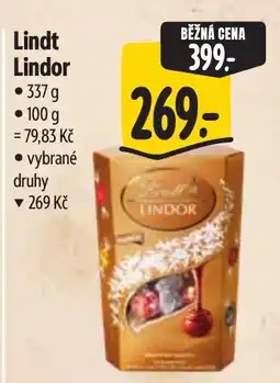 Albert Lindt Lindor nabídka